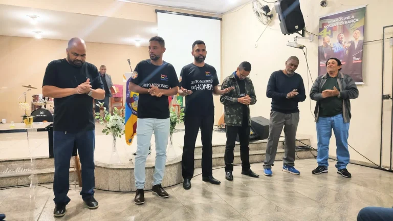 Reunião de Homens Foi uma Benção