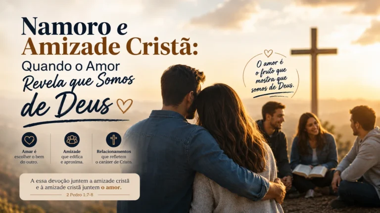Namoro e Amizade Cristã: Quando o Amor Revela que Somos de Deus